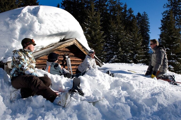 Winteraktivitäten im Lärchenhof in Tirol